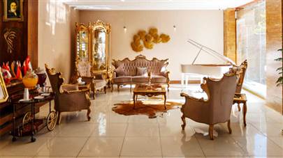 لابی هتل آپارتمان جهان نما شیراز